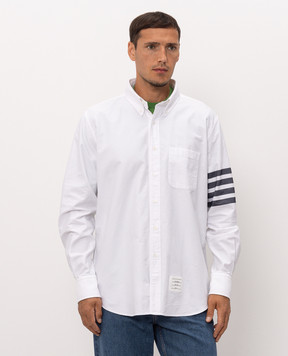Thom Browne White OXFORD shirt MWL272AF1211