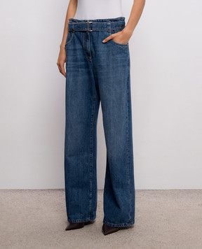 Brunello Cucinelli Blue jeans with a belt MP095P4109