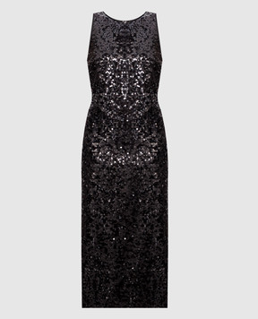 Peserico Black sequin dress E021936801C