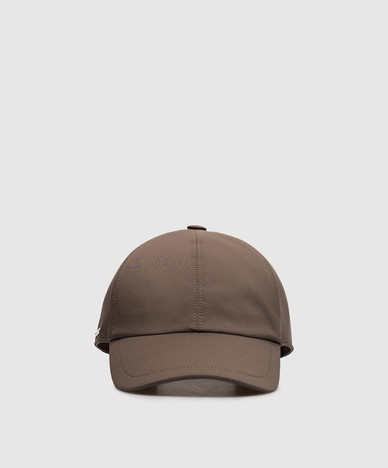 Gray cap with logo