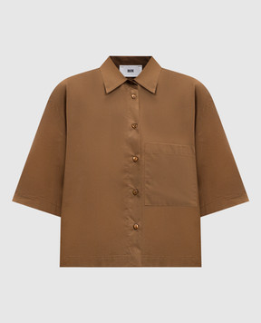 Solotre Brown shirt M1AB0019