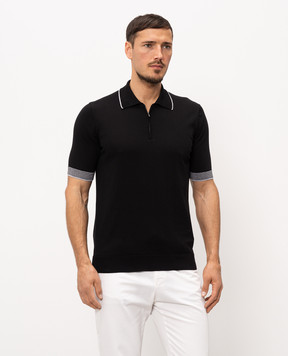Peserico Black polo R59478F149173N