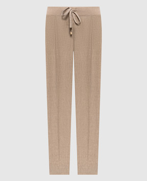Fabiana Filippi Beige wool pants PAD226F366M436
