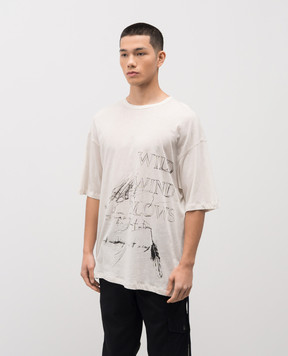 Ann Demeulemeester Dieter white t-shirt B0013826FA206