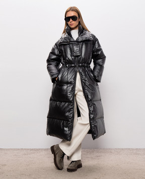 Max & Co Gray elongated down jacket MCLLAGO