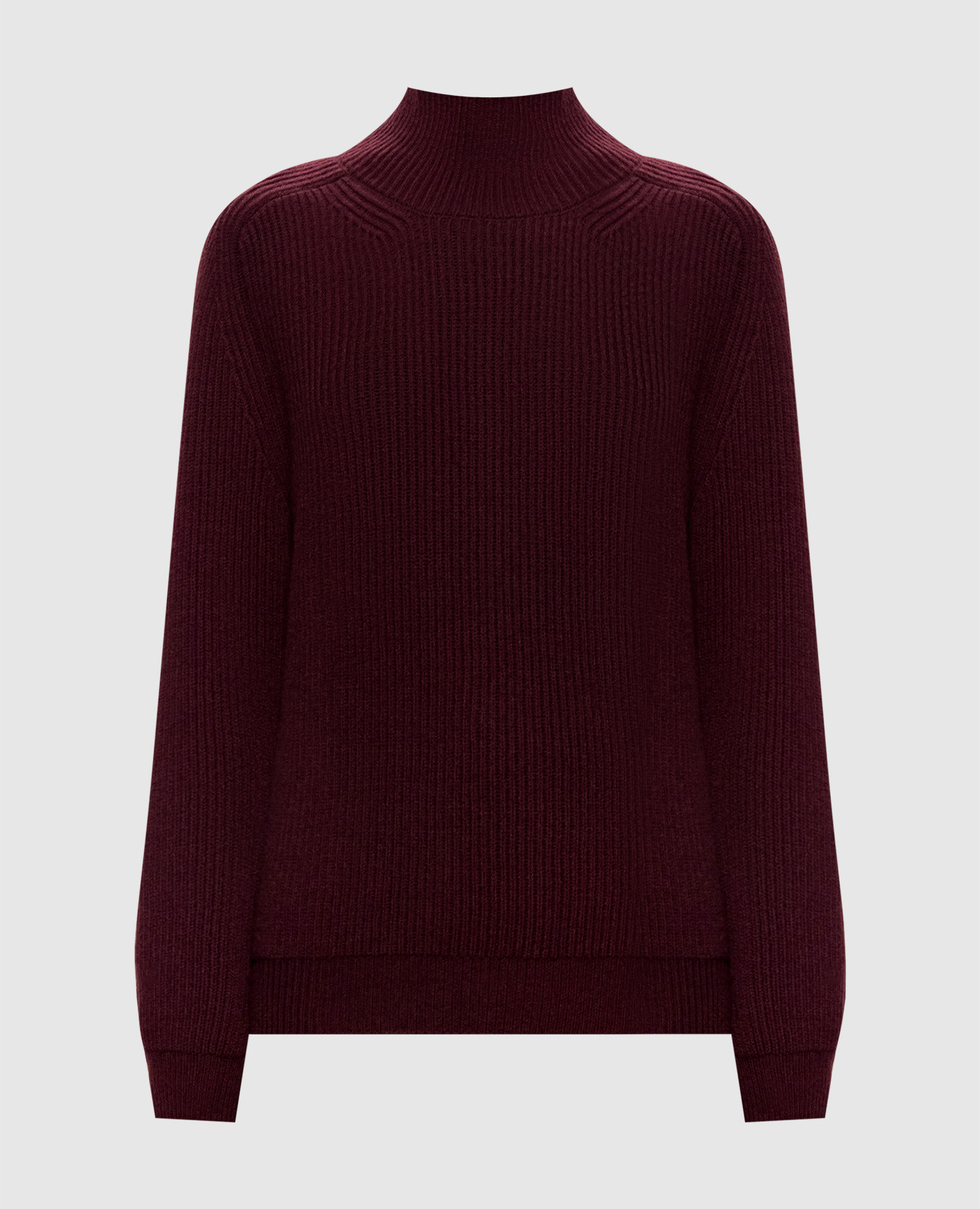 Dolcevita burgundy sweater