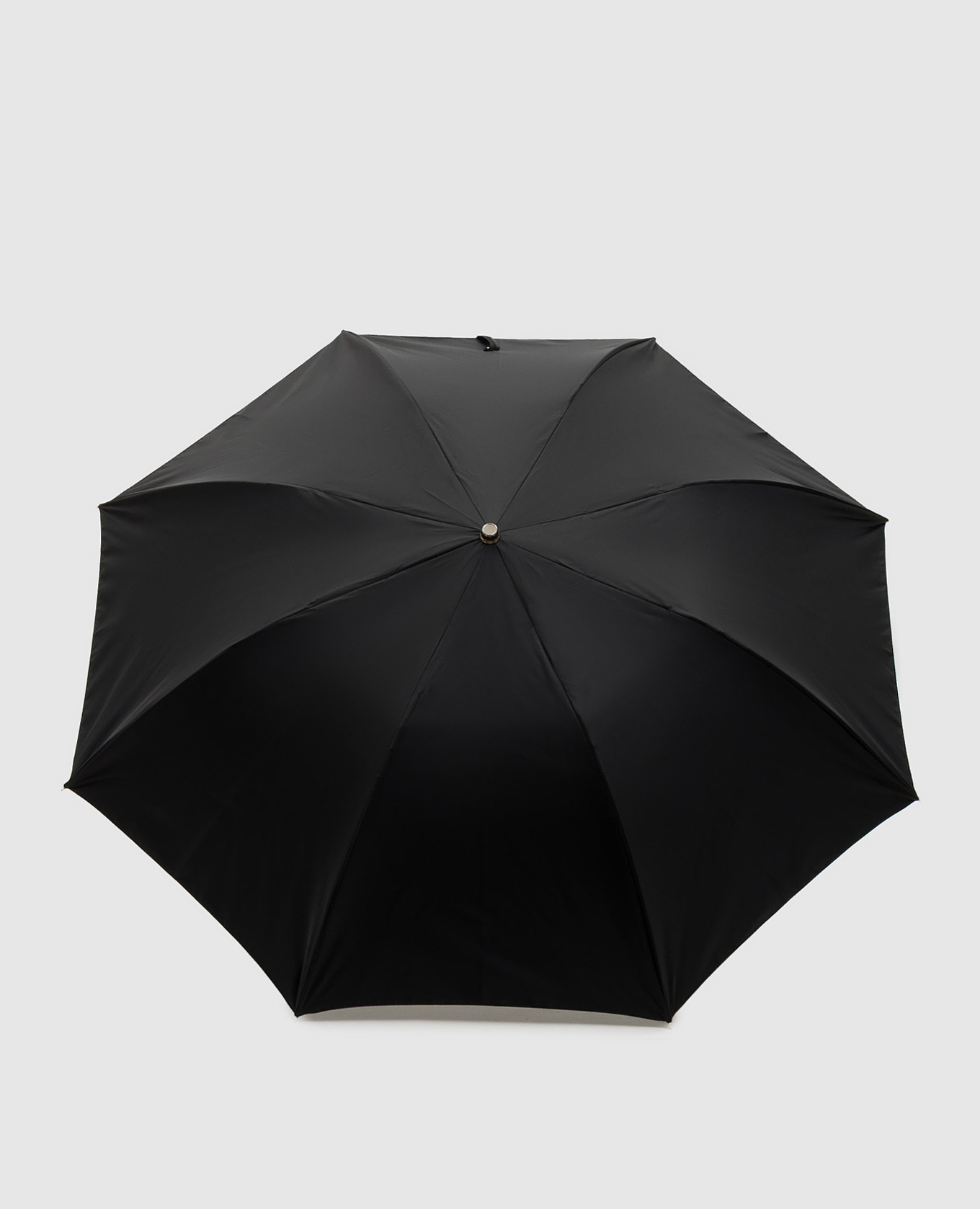 

Silver Eagle Black Folding Umbrella Pasotti