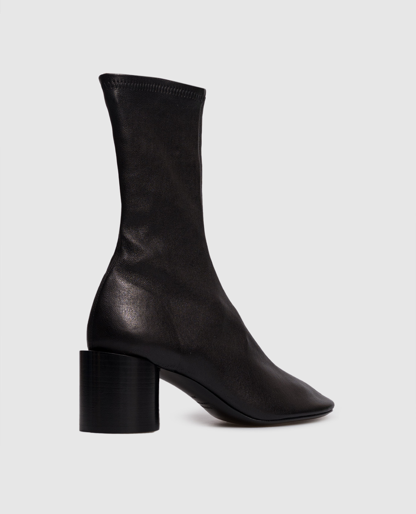 

Black leather ankle boots Jil Sander