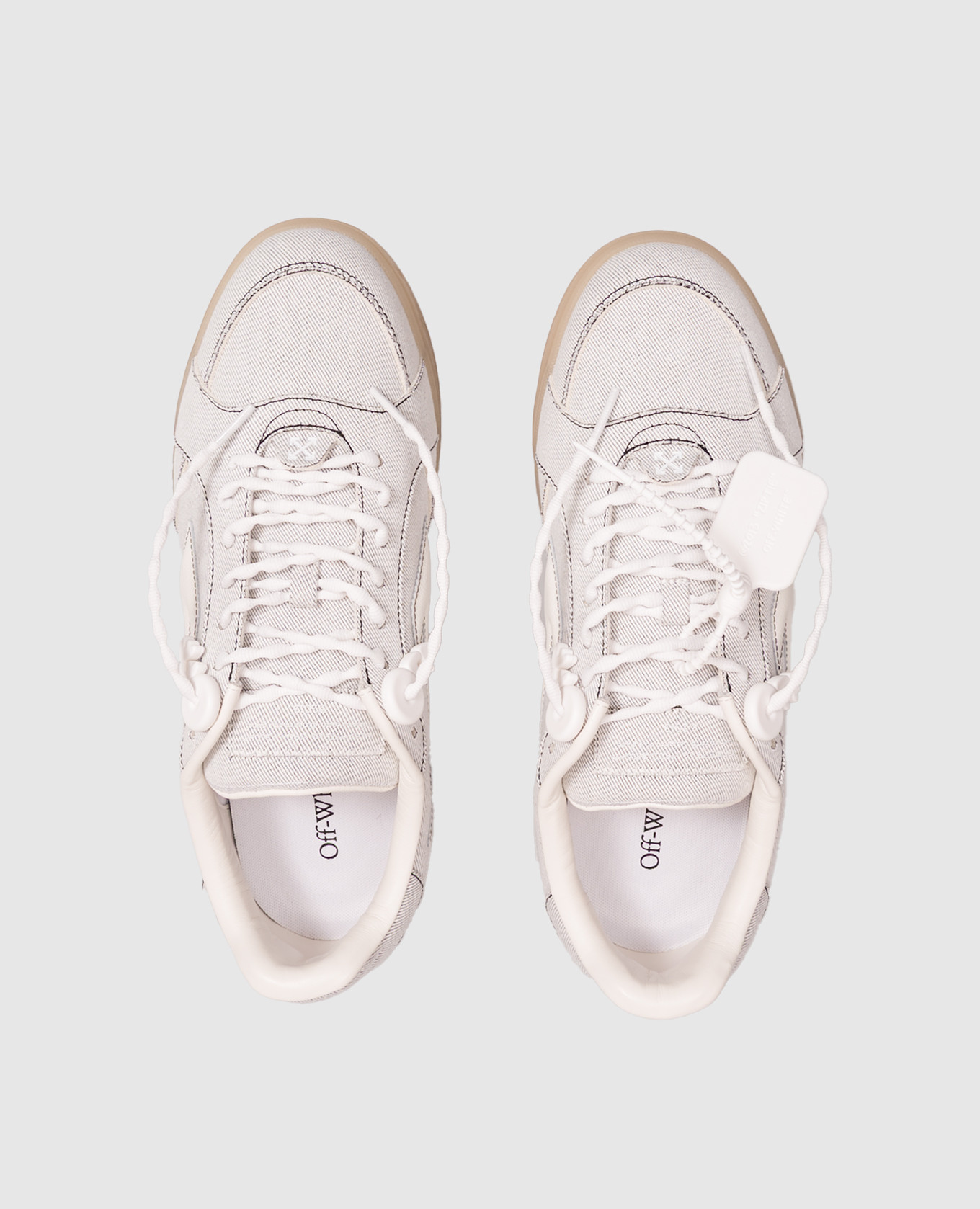 End Of Play grey sneakers Off-White 4