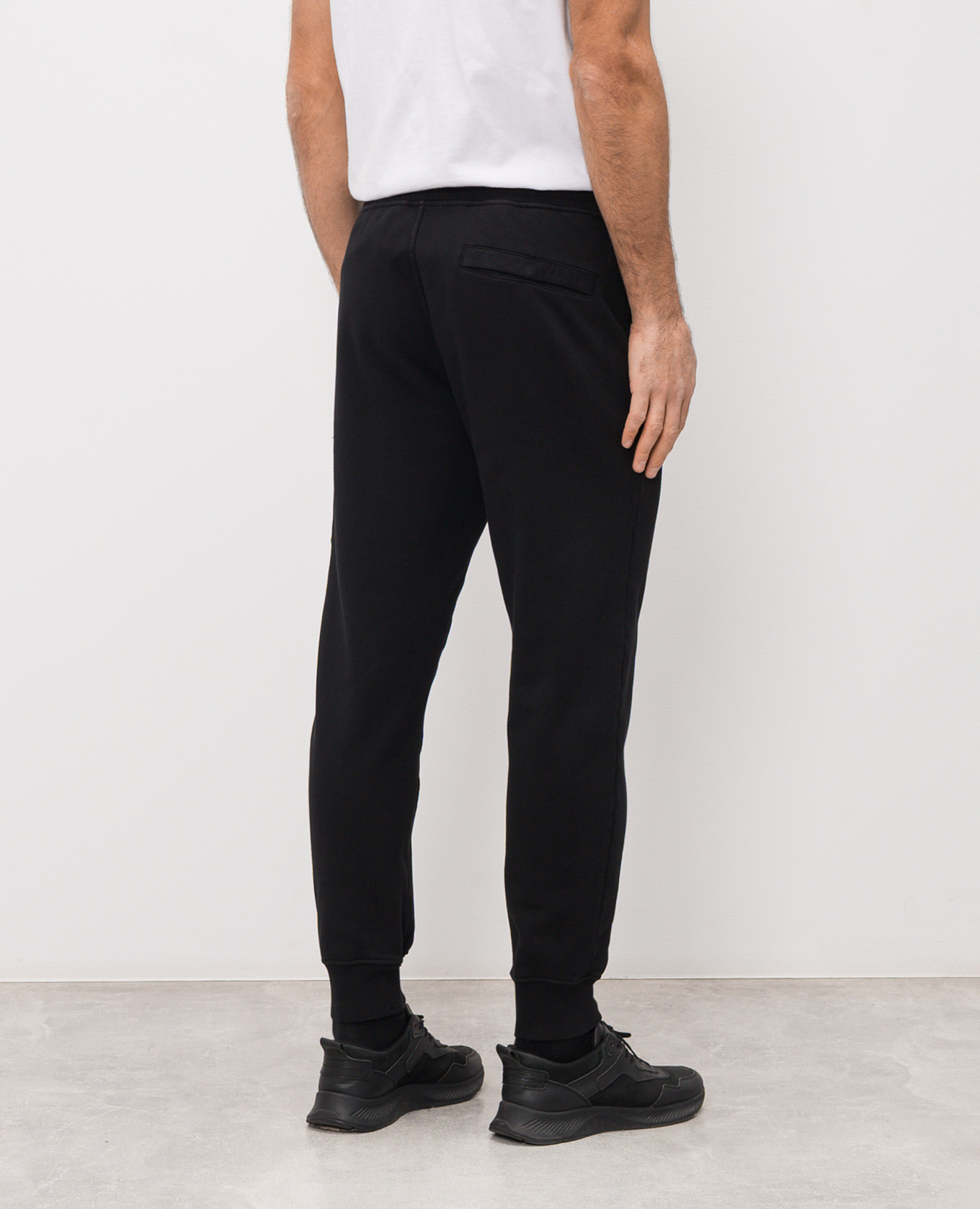 

Blue joggers with logo patch Stone Island