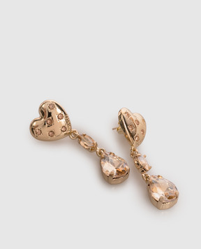 Twinset Gold earrings with crystals 262TA4033