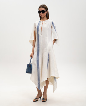 JW Anderson Ivory linen dress DR0524PG1898