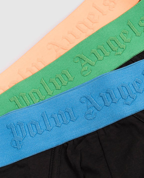 Palm Angels Set of black briefs PLA1UMWSP05TR