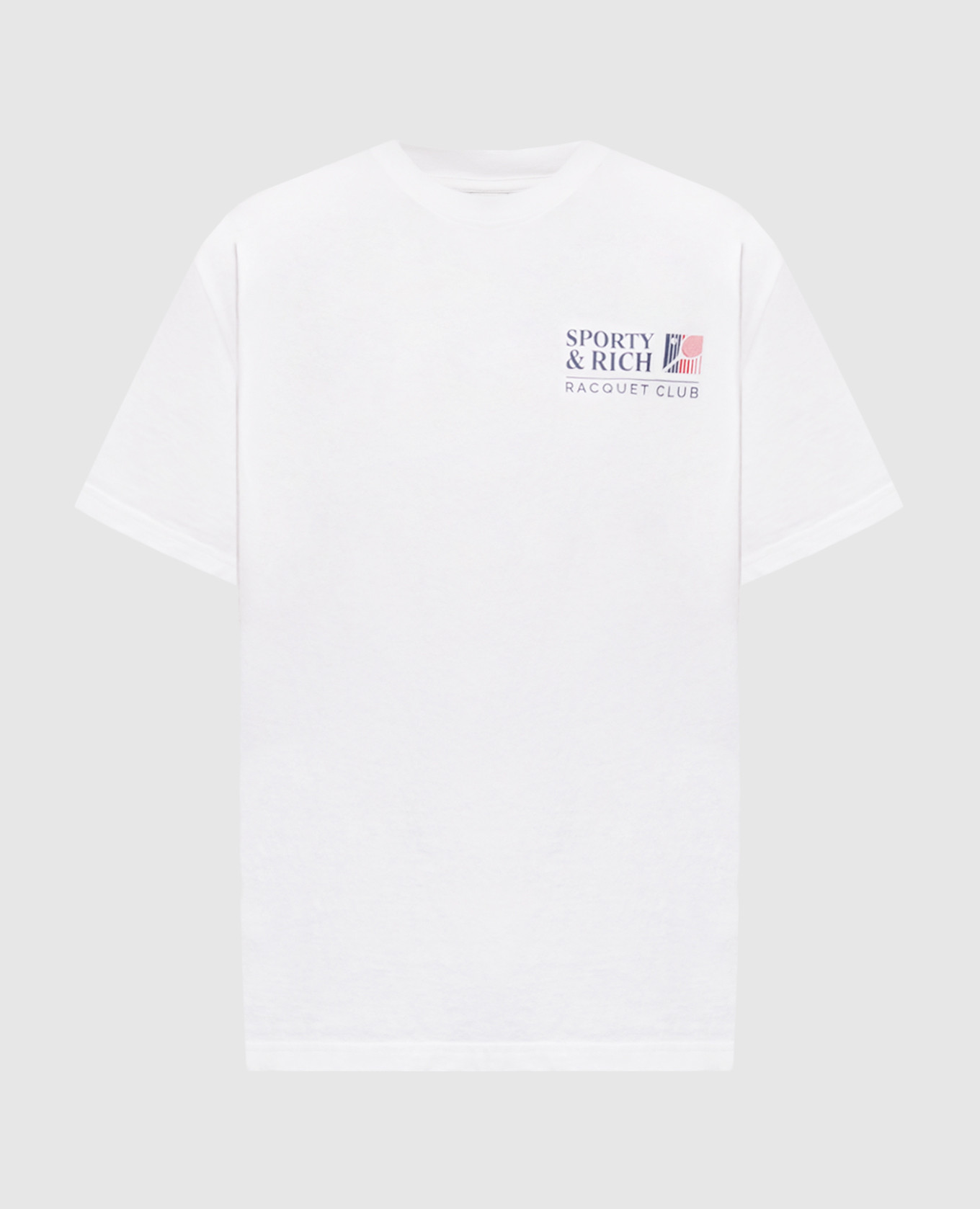 White T-shirt Promo Sporty & Rich