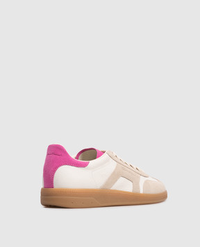 Santoni White leather sneakers WBPL61285FARTEFR