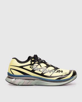 Maison Margiela MM6 Yellow sneakers with logo print SH1WS0020P6303
