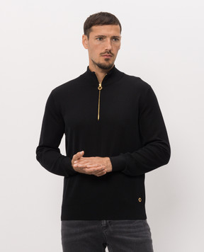 Stefano Ricci Black cashmere jumper W505003L24W26303