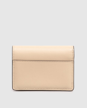 Versace Beige leather Tag wallet 10200801A13677