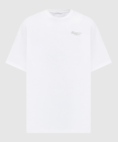 White T-shirt with logo print