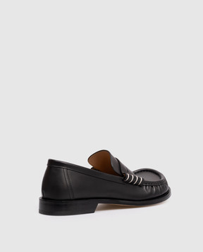JW Anderson Black leather loafers MO0002LA0391