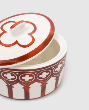 Geminiano Cozzi 1765 White porcelain sugar bowl with lid Venezia JQCGP319073