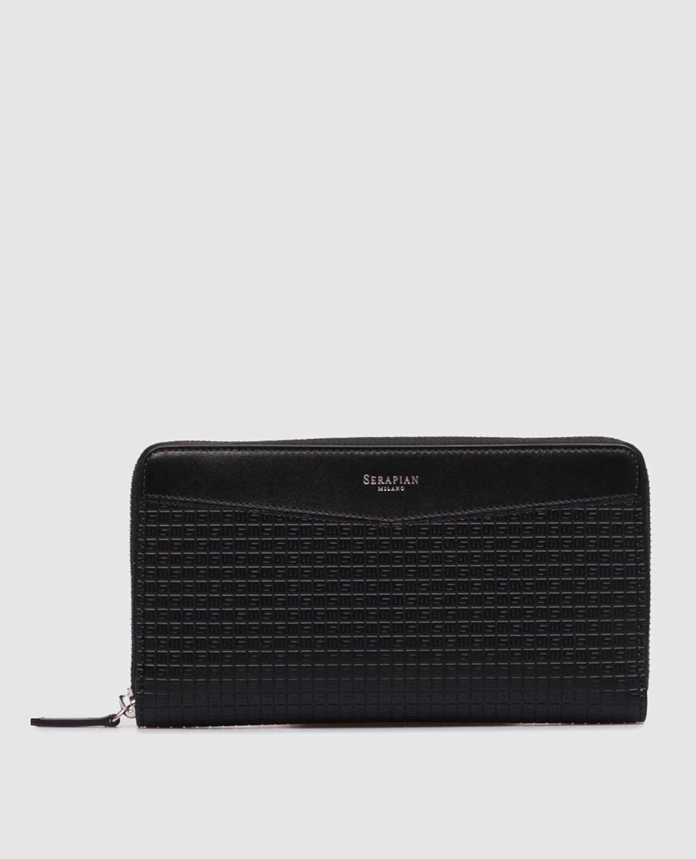 Black leather wallet
