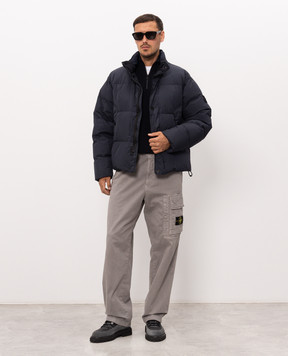 Stone Island Blue sweater with wool L2S155100008S00A1