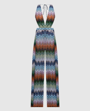 Missoni Patterned open-back jumpsuit MC25SG04BR015D