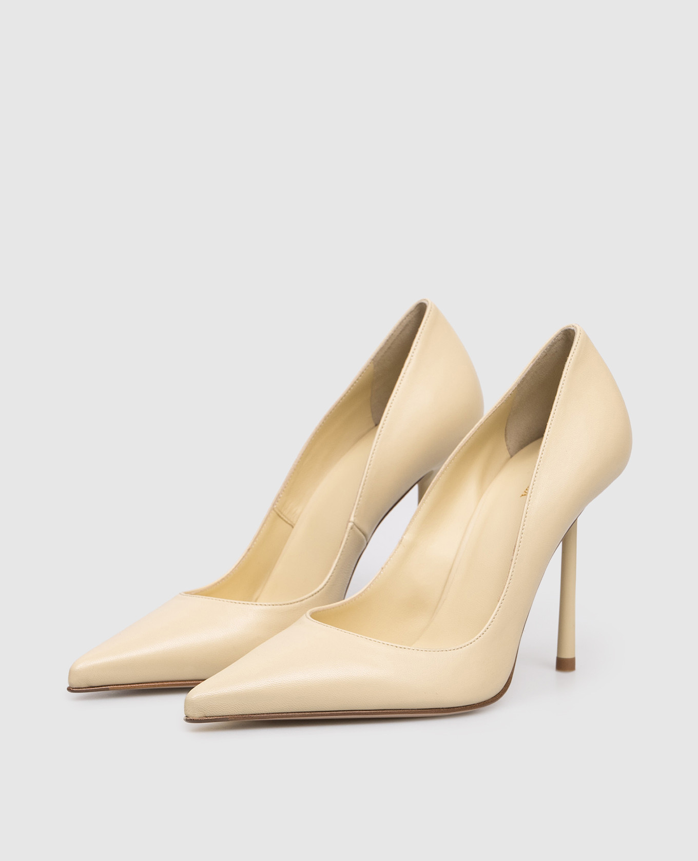 Yellow leather shoes BELLA Le Silla 2