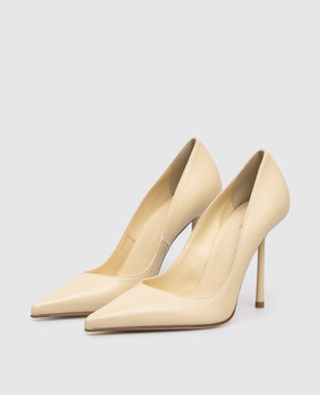 Le Silla Yellow leather shoes BELLA 4215C090BXPPNEM
