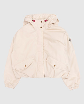 Moncler ENFANT Children's beige down jacket Eucalyptus L19541A0002654ARP1214