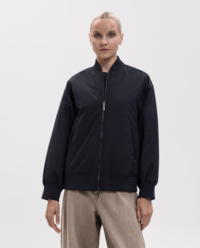 Max Mara BALCO blue bomber jacket MMLBALCO