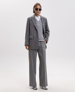 Peserico Gray sweater with wool A99271F1809771