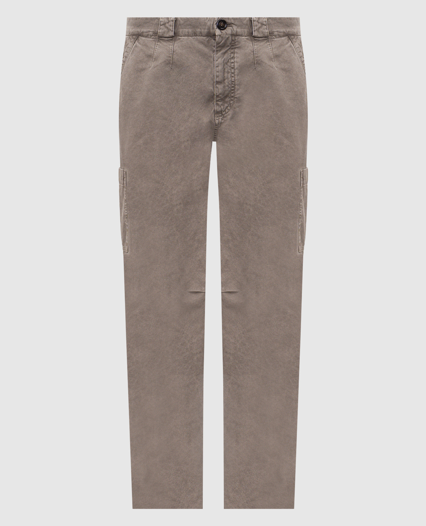 Gray cargo pants Brunello Cucinelli