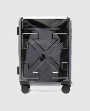 Off-White Children's suitcase with emblem OWZH001C99PLA001