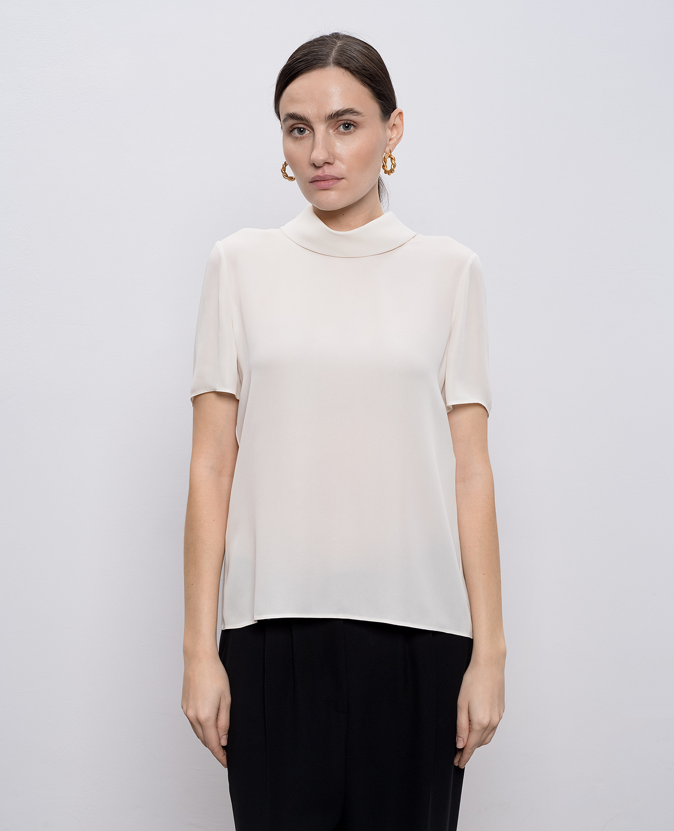 

White silk blouse Valentino