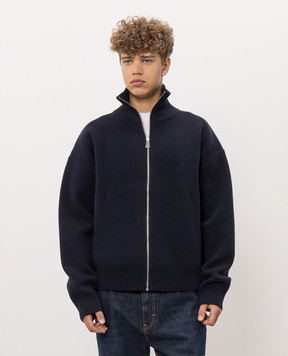 Axel Arigato Blue Core Cardigan with Wool A2143001