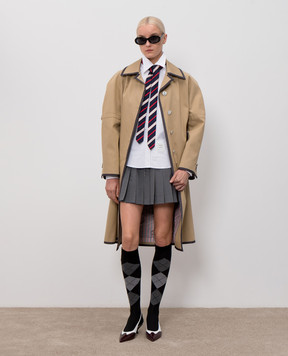 Thom Browne White shirt with embroidery FLL215EE1528
