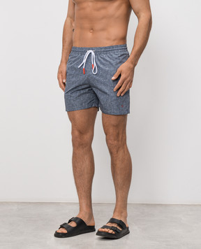 ISAIA Gray swim shorts COSI19BW254