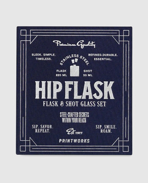 Printworks Set of flasks and glasses PW00774