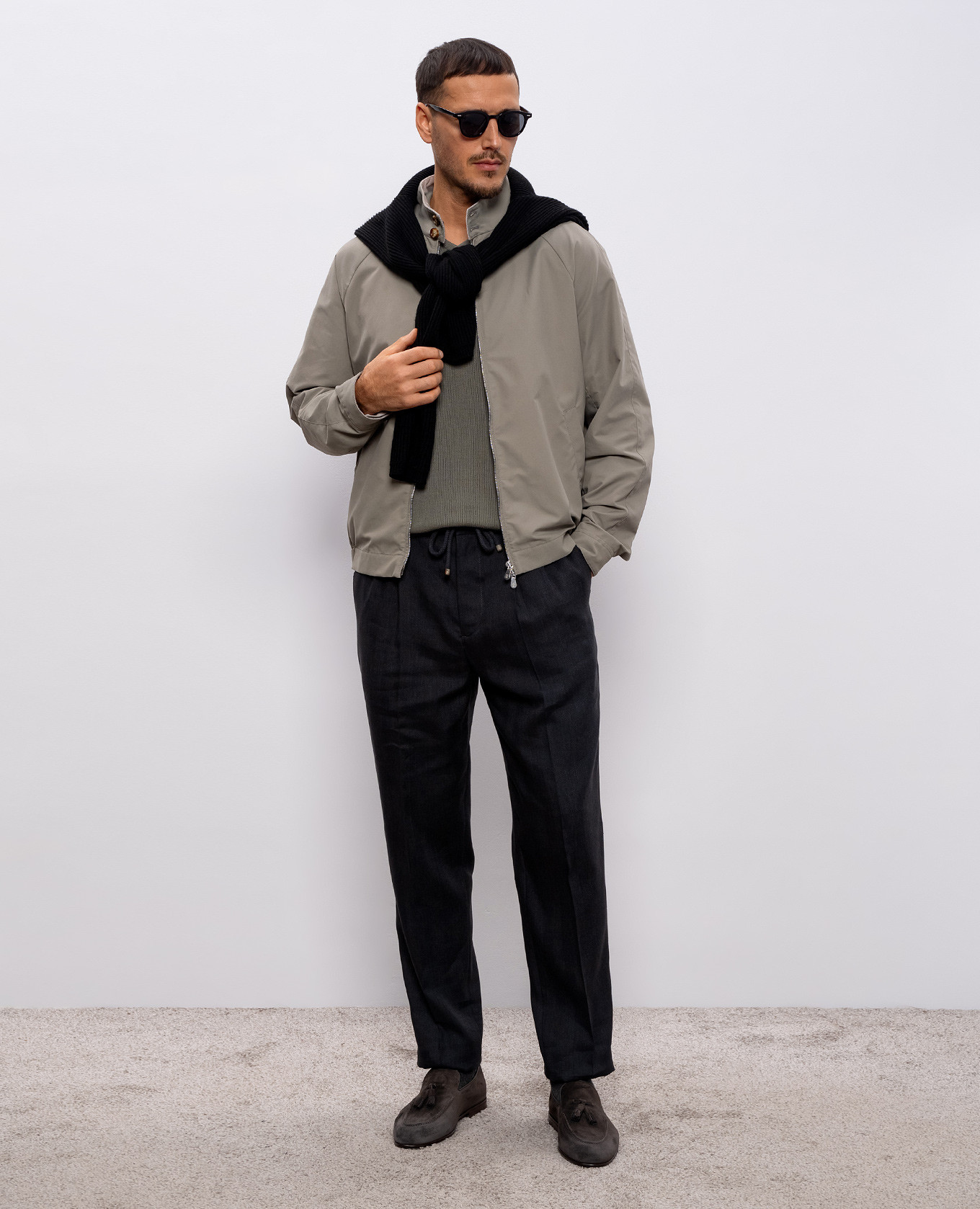 Green jacket Brunello Cucinelli 2