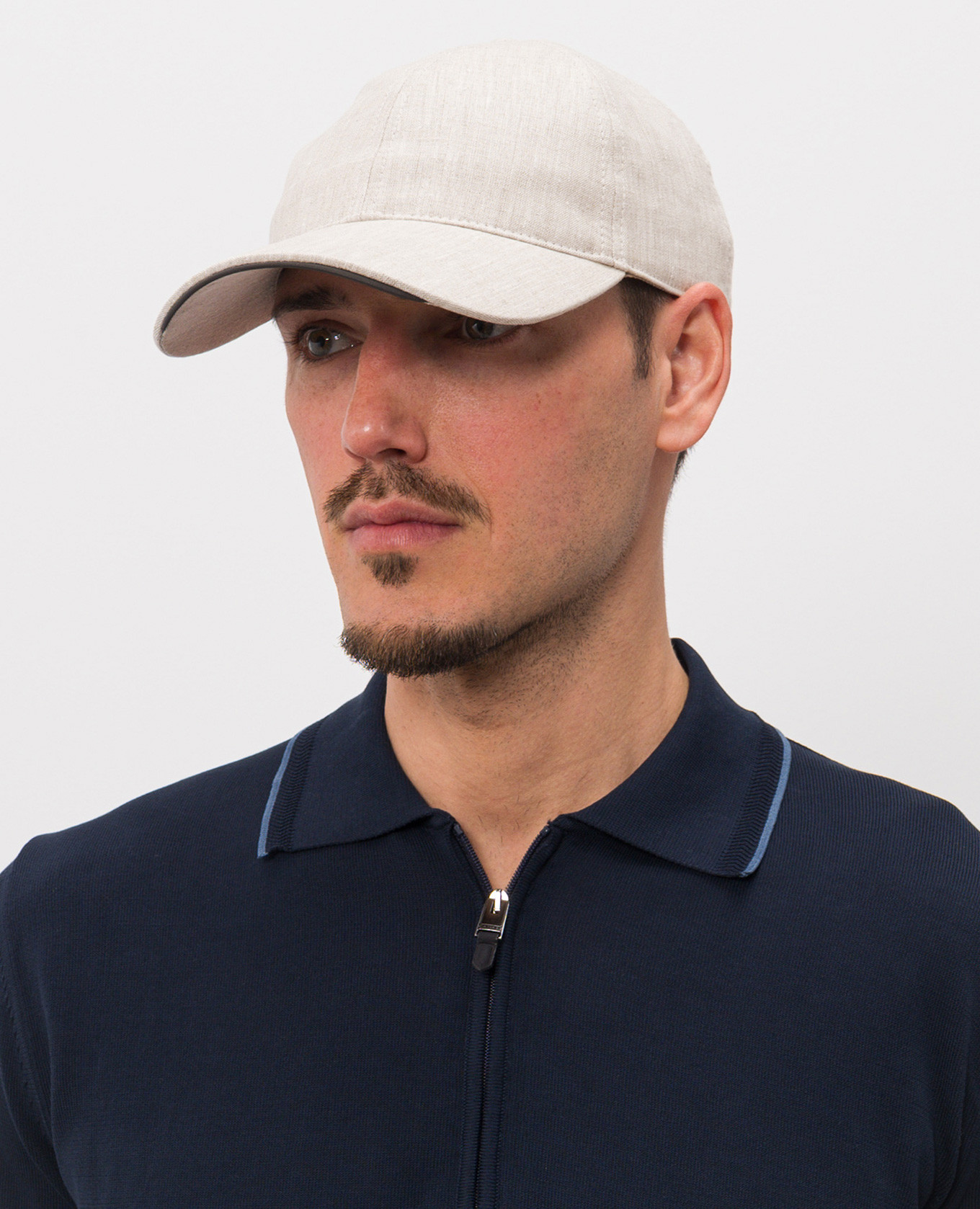 

Gray linen cap Sease, Grey