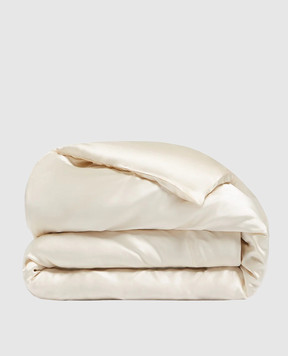 Dore & Rose Beige silk duvet cover DUVETCOVER180