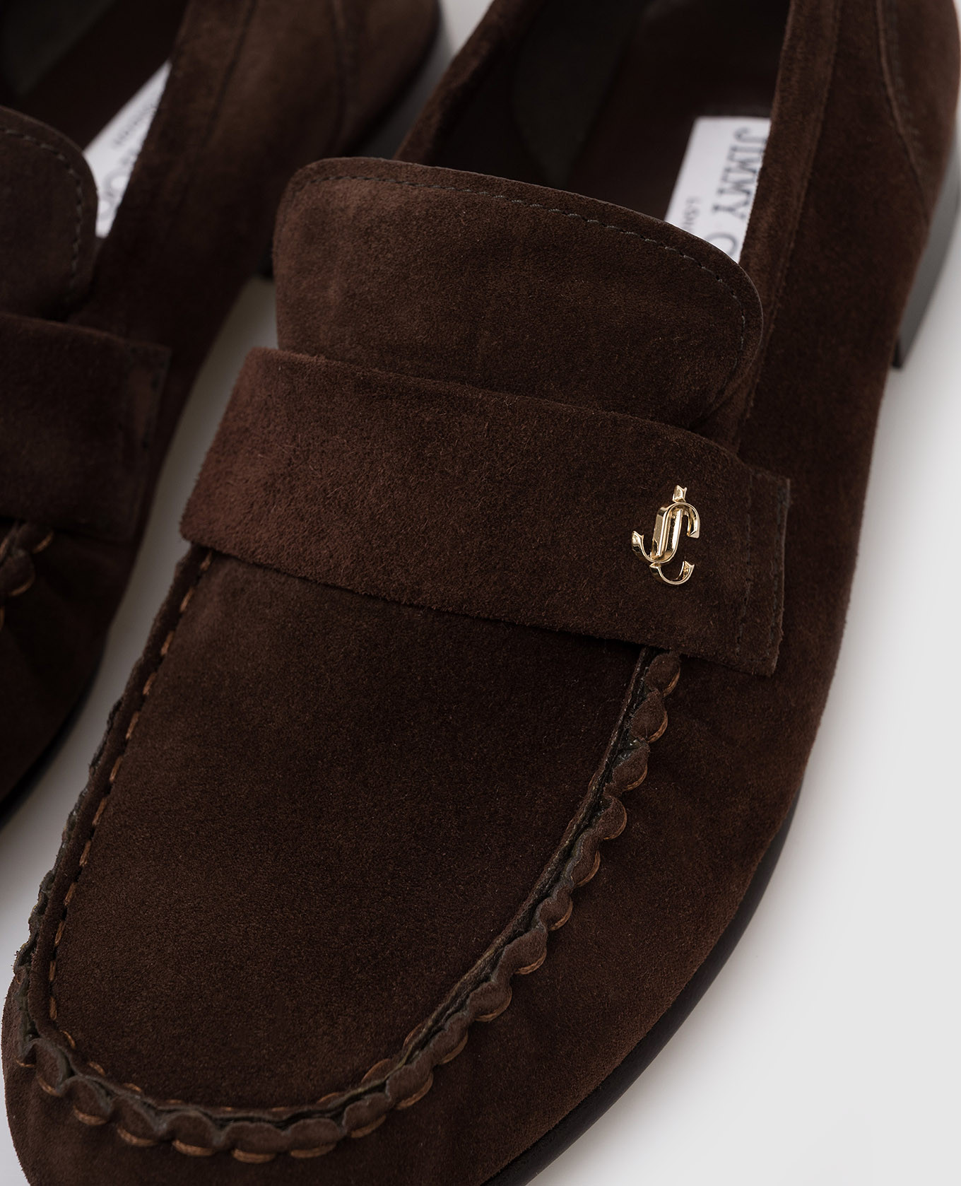 Ellis brown suede loafers Jimmy Choo 5