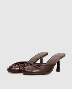 Max & Co Brown leather mules ZUCCA MCLZUCCA
