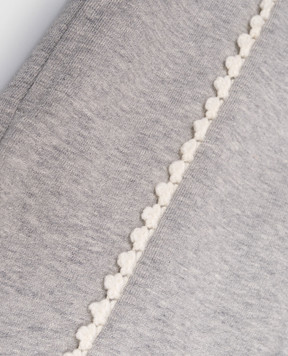 Moncler ENFANT Children's insulated gray sports pants L29548H00005899PS