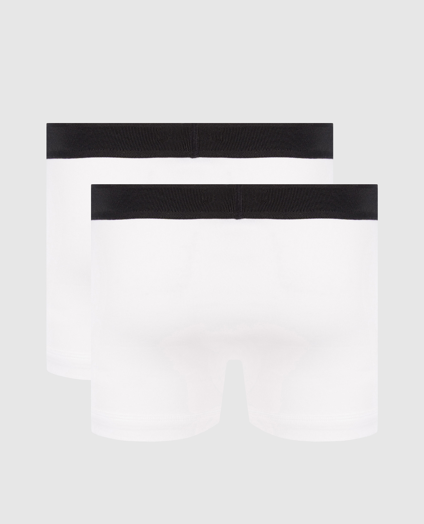 

Set of white boxer briefs with logo pattern Tom Ford