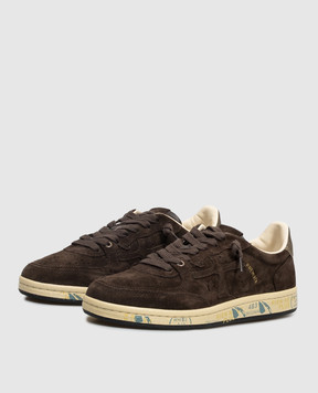 Premiata Brown suede sneakers Bskt Clay BSKTCLAD8446