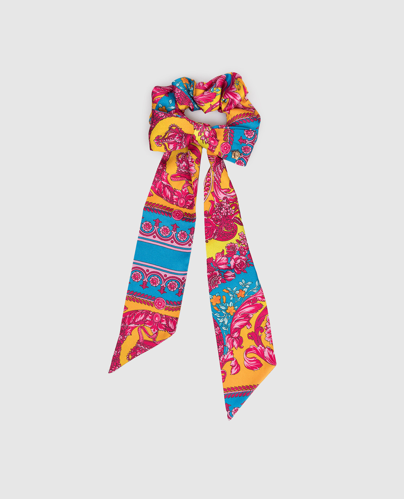 

Children's printed hair tie Versace, White