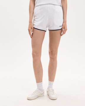 Sporty & Rich White Terry Shorts SH01375326WH50